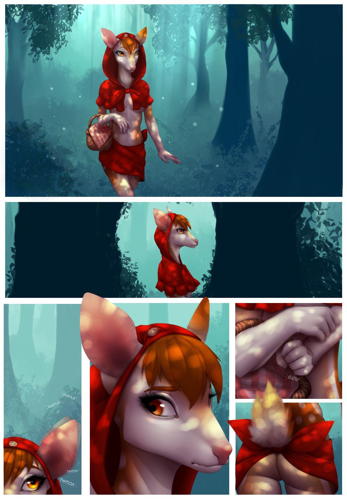 Little Red Riding Deer by Celeste Porn Comics