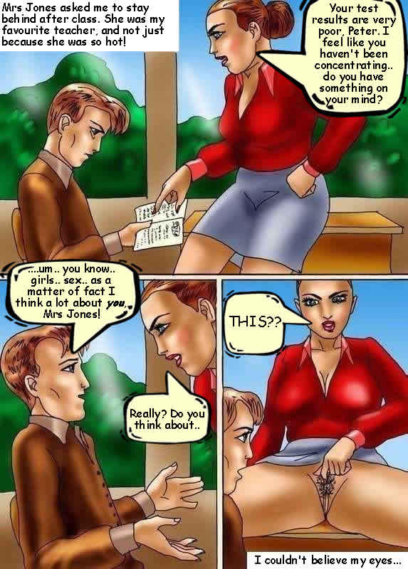 Sexy Teacher by ComicDT Porn Comic