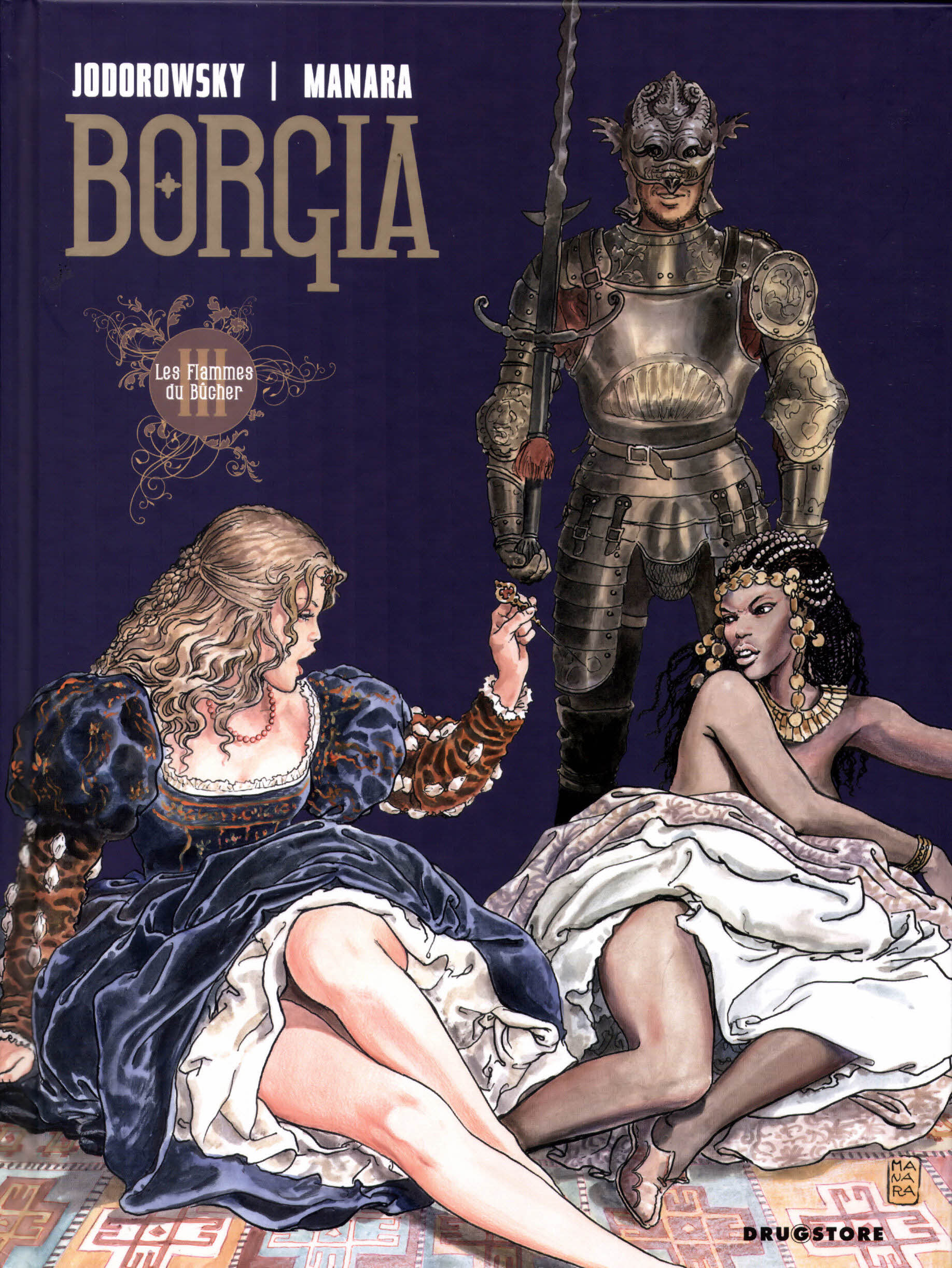 [Milo Manara] Borgia T3 - Les Flammes du Bucher [French] Porn Comics