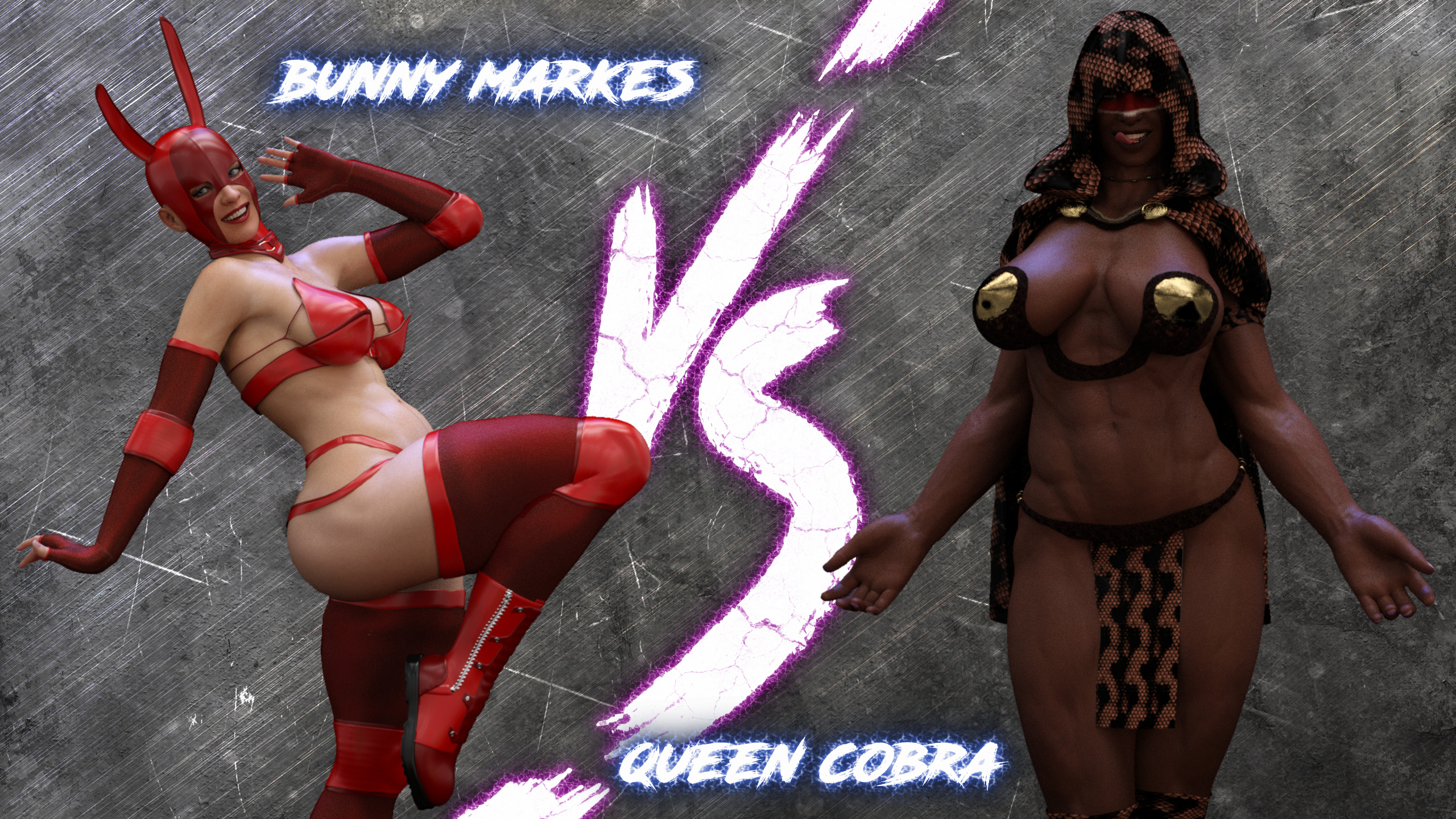 SquarePeg3D The FUTA Season 01 Match 03 Bunny Markes vs Queen Cobra 3D Porn Comic
