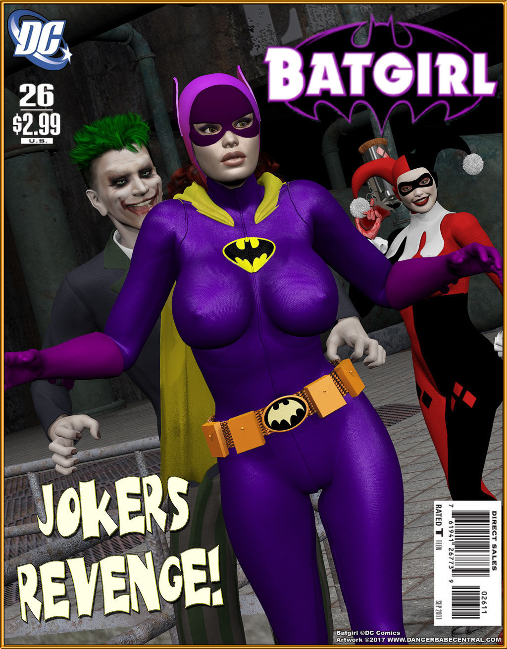 DBC Batgirl Jokers Revenge 3D Porn Comic