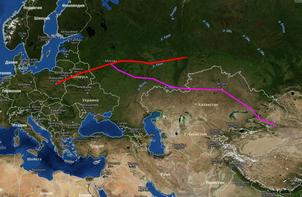 Москва пекин дорога проект