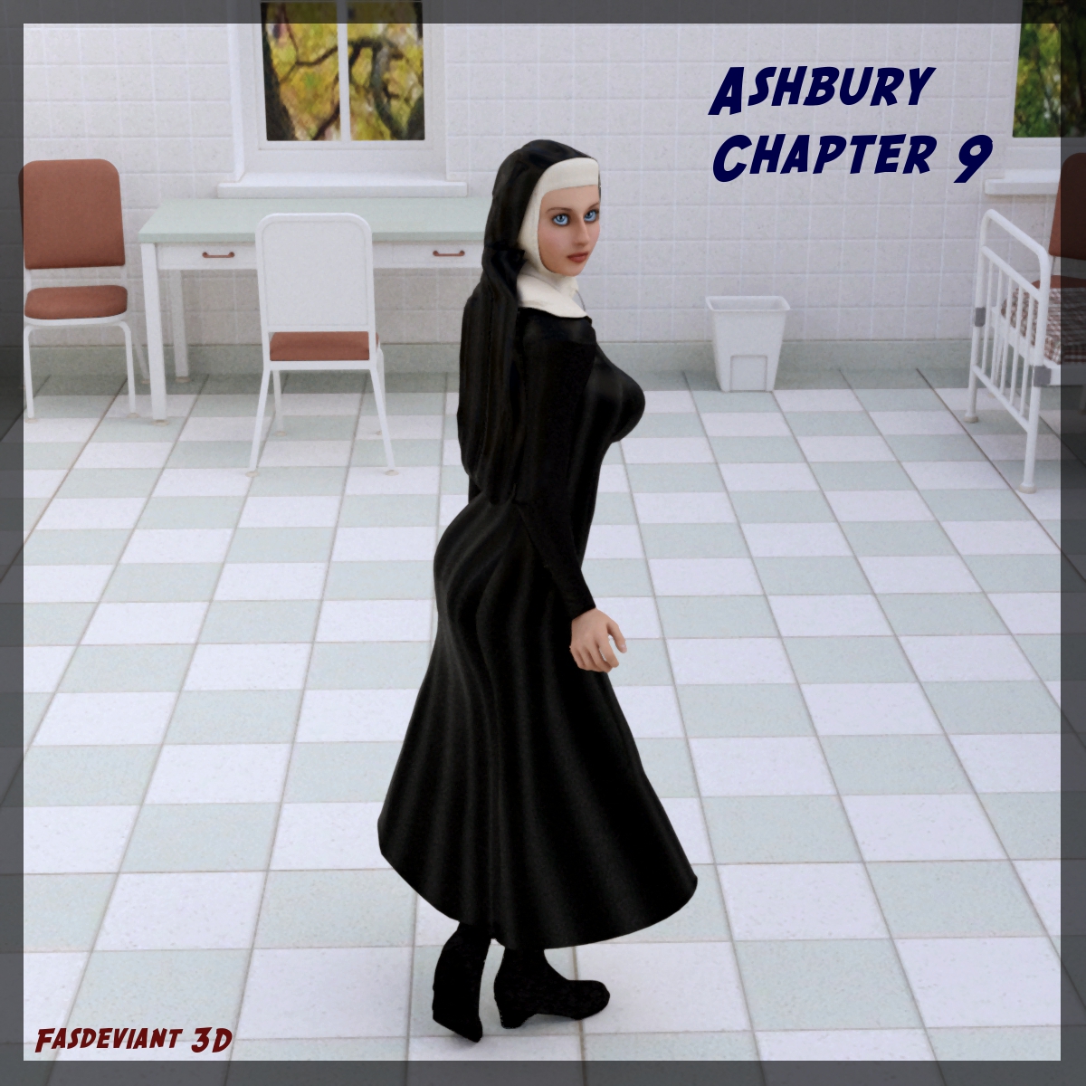 Shemale Nun fucking girl student in Fasdeviant Ashbury Chapter 9 3D Porn Comic