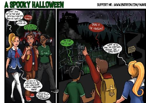 Mavruda Spooky Halloween Porn Comic